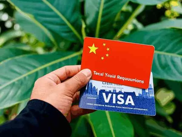 the requirements for a China tourist visa